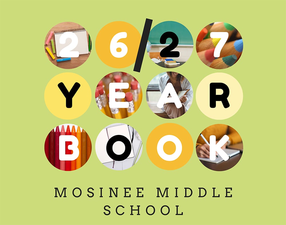 26/27 Yearbook Mosinee Middle School