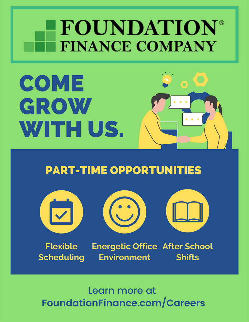 Foundation Finance HS Hiring Flyer