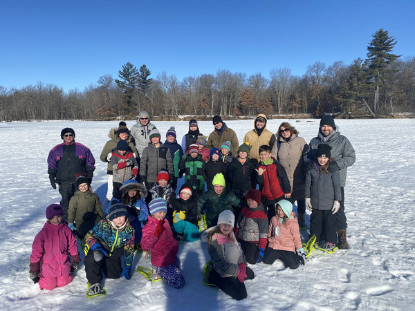 Snowshoeing